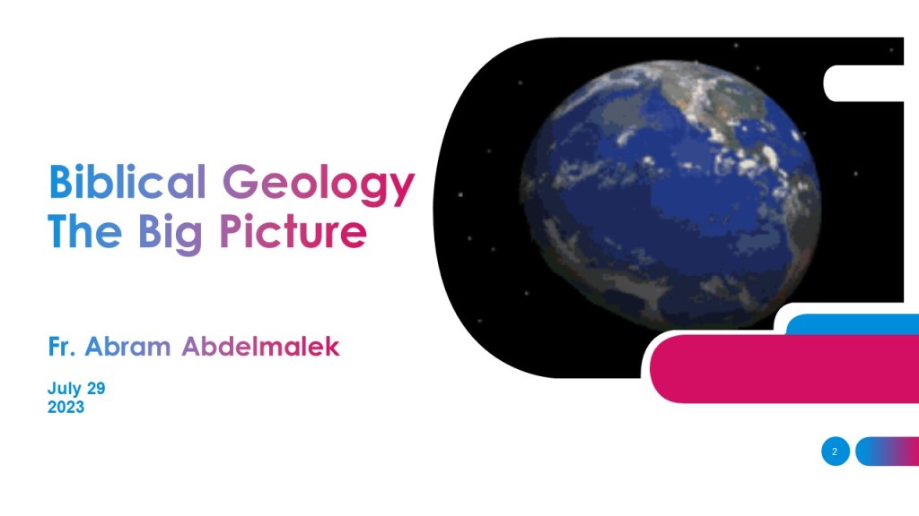 Video: Biblical Geology – The Big Picture